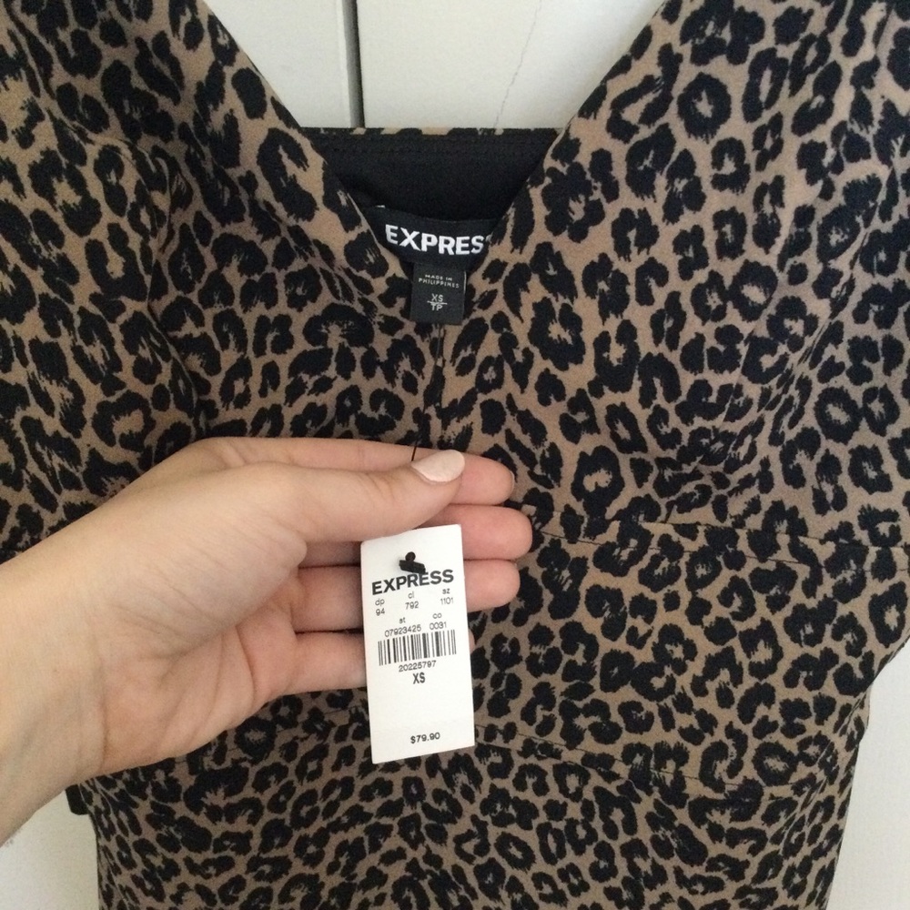 EXPRESS Leopard Dress *NWT*